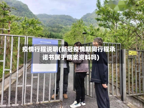 疫情行程说明(新冠疫情期间行程承诺书属于病案资料吗)-第3张图片